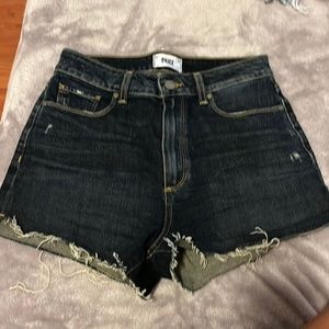 Paige High Waisted Jean Short